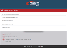 Tablet Screenshot of contatoimoveisbh.com